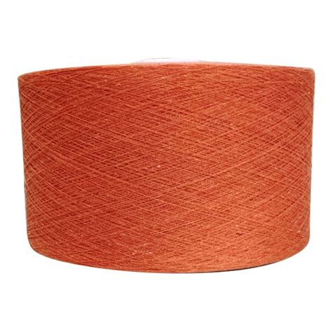 Ring Spun 20 Orange Dyed Cotton Yarn For Textile Industry 150 Denier At Rs 80 Kg In Panipat