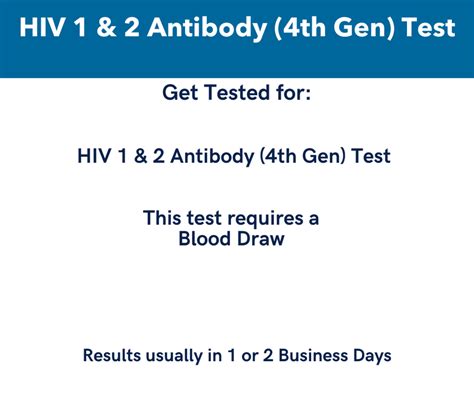 4th Generation Hiv Antibody Test — Rsc Health