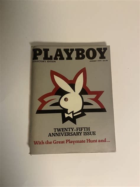 Mavin Playboy Magazine January Twenty Fifth Anniversary Th