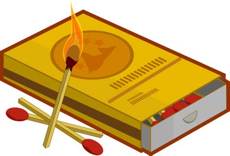 Box Of Matches Clip Art At Vector Clip Art Online Royalty