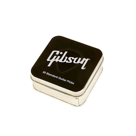 Gibson Aprgg H Pick Tin W Standard Picks Reverb