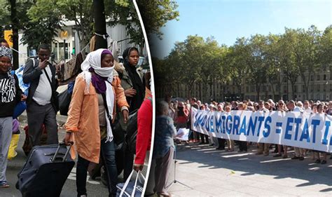 Anti Migrant Protesters Vent Anger At Three Migrant Camps Close To