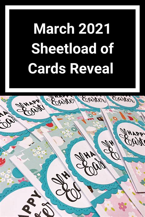 Sheetload Of Cards March 2024