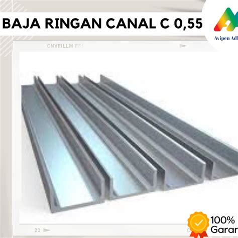 Jual Baja Ringan Canal C C Tebal Mm Full Meter Shopee Indonesia