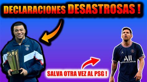 MBAPPE DICE QUE VA A GOLEAR AL BAYERN MESSI SIGUE DEMOSTRANDO QUE