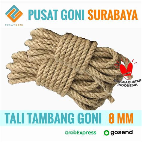 Jual Tali Tampar Goni Mm Tali Sisal Tali Garukan Kucing Jute