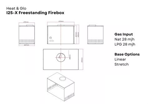 Heat Glo I25 X Freestanding Gas Fire Call Us Today