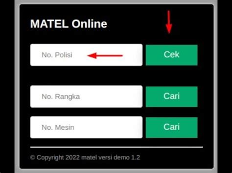 Cara Cek Motor Mobil Kredit Macet Online Youtube