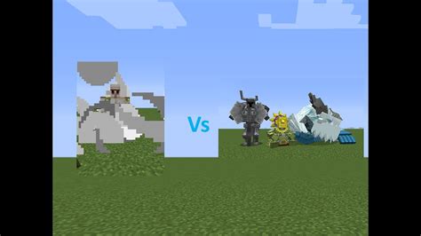 Mutant Zombie Vs Mowzie S Mobs Monsters In Minecraft Battle Vs