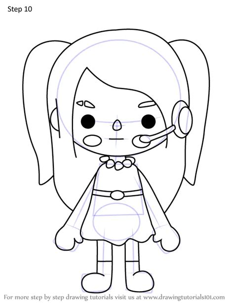 How To Draw Winona From Toca Life World Toca Life World Step By Step