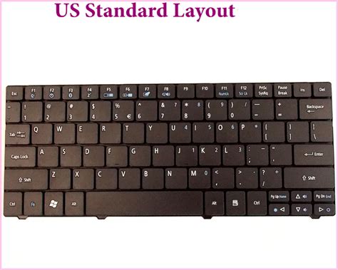 Laptop Keyboard For Acer Aspire One H C K N C K Ao H Bk Us