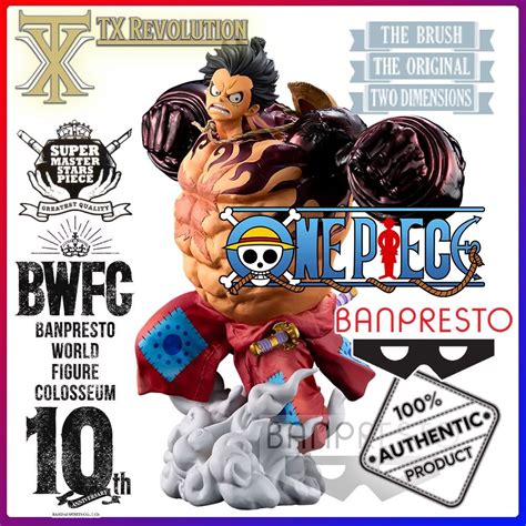 ONE PIECE BWFC 3 SMSP THE MONKEY D LUFFY GEAR 4 2D 2 DIMENSION Snake