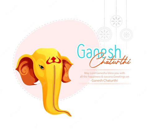 Premium Vector Happy Ganesh Chaturthi Illustration Of Lord Ganpati