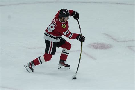 Connor Bedards Ot Goal Lifts Blackhawks Past Jets The Rink Live