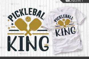 Pickleball King SVG Cut File Pickleball Graphic By Pixel Elites