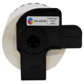 Compatible Brother DK 44205 P Touch White Label Tape 62mm X 30 48m Own