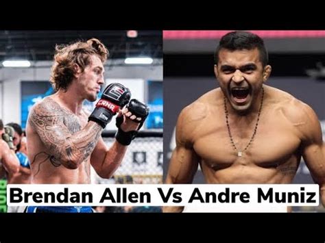 André Muniz vs Brendan Allen Breakdown and Prediction