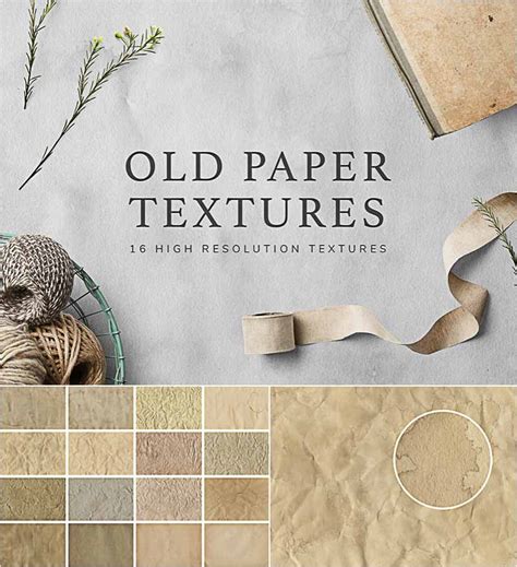 Vintage Paper Textures Set | Free download