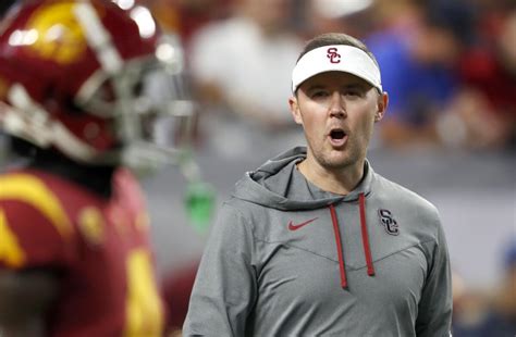 The Sports Report Lincoln Riley Defends The Usc Defense Los Angeles