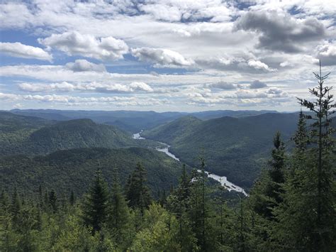 Jacques Cartier National Park Quebec View From 500 Meters Up An 11