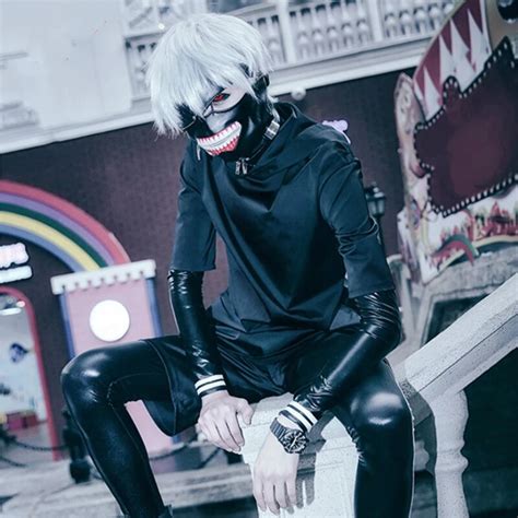 Tokyo Ghoul Kaneki Ken Halloween Cosplay Costume Ubicaciondepersonas Cdmx Gob Mx