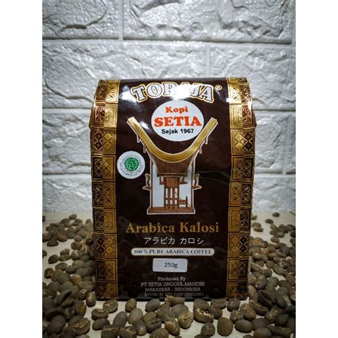 Jual Kopi Bubuk Kopi Biji Arabica Toraja Kalosi Asli Setia Makassar