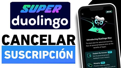 C Mo Cancelar Suscripciones En Super Duolingo F Cil Youtube