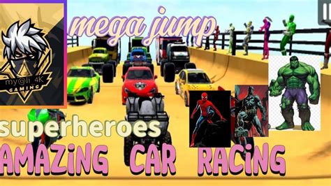 Amazing Car Games Superheroes Videos Car Racing Games Gaming Videos