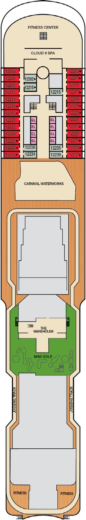 Carnival Venezia Deck Plans Planet Cruise