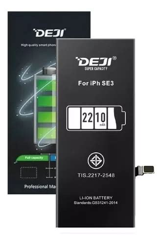 Bateria Compatible iPhone SE 3 2022 De 22210mah Marca Deji Envío gratis