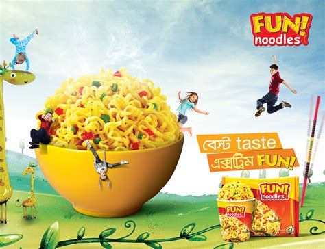 Fun Noodles Print Ad On Behance