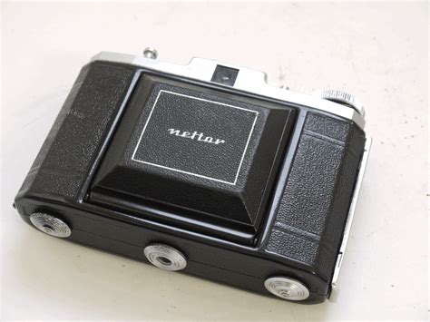 Zeiss Ikon Nettar 518 16 6×6 On 120 Folding Camera With 75mm F4 5 Novar Anastigmat Coated Lens