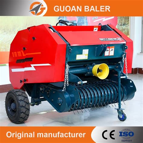 Guoan Straw Bales Mini Walk Behind Hay Baler For Sale China Mini Hay