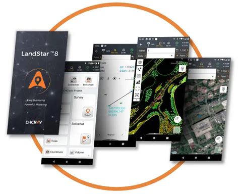 CHCNAV Landstar 8 Land Surveying And Mapping App For Android User Guide