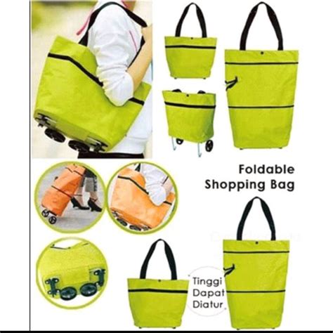 Jual Tas Troli Trolley Troley Trolly Troly Lipat Roda Belanja Shopping