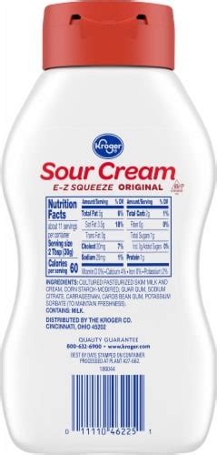 Kroger® E-Z Squeeze Original Sour Cream Bottle, 12 oz - Kroger