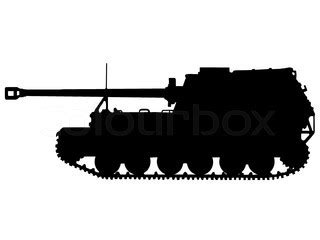 Abrams Tank Silhouette at GetDrawings | Free download