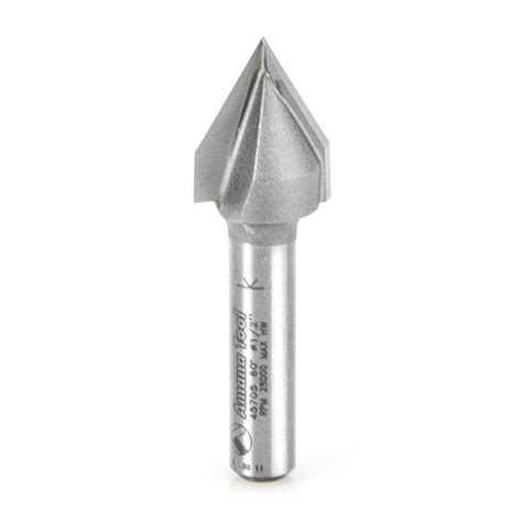 Carbide Tipped V Groove Deg X Dia X X Inch Shank