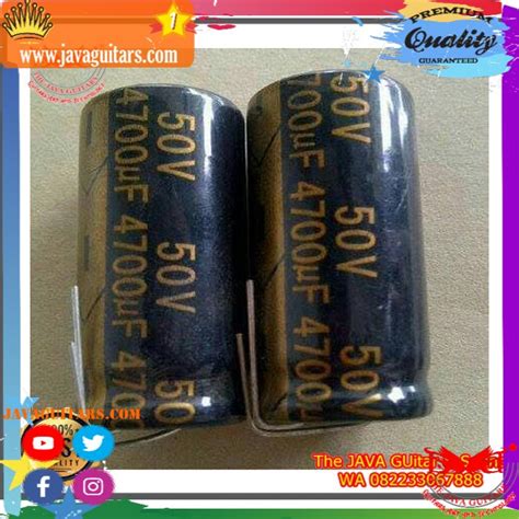 Jual Dijual Capacitor Capasitor Elco 4700uf 4700 Uf 50v 50 V Shopee