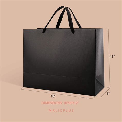 Malicplus 12 Extra Large T Bags 16x6x12 Inches Luxury Large T Bags With