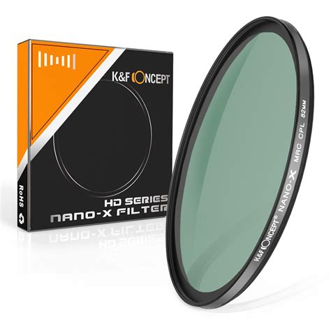 K F Concept Filtro Polarizador Mm Cpl Filtro Circular Polarizador