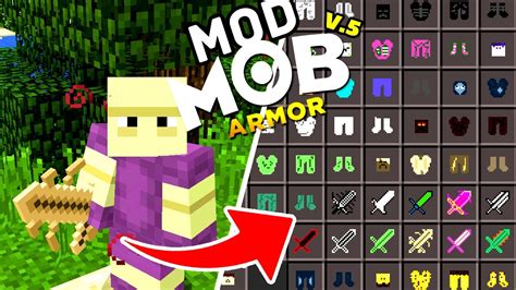 Minecraft Pe Mod Armaduras De Mobs Mob Armor S V Minecraft