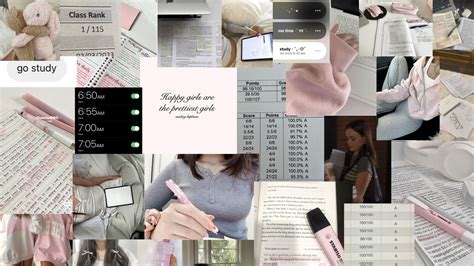 Pink Study Aesthetic Studying Inspo Wallpaper Macbook Colors Study