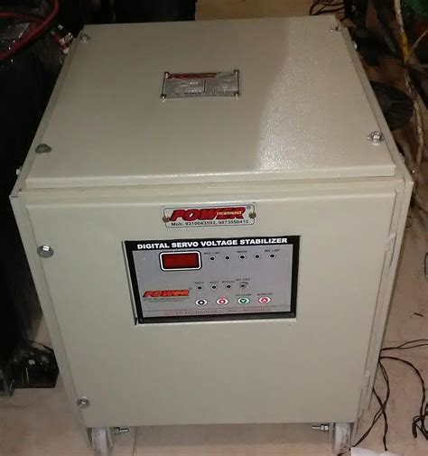 Power Technology 10kva 10 Kva Servo Voltage Stabilizer Rs 18000 Piece