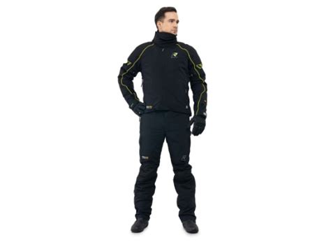 Gore Tex Motorradjacke Rukka Comfo R Jacket Black Yellow