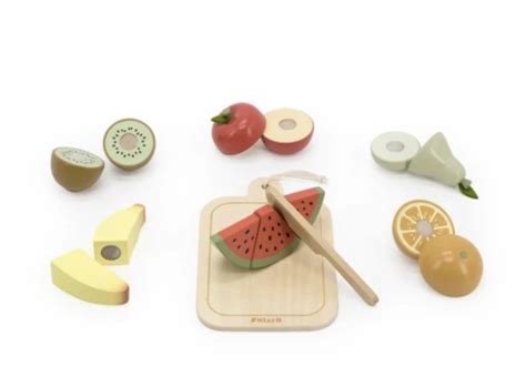 Fruta Para Cortar De Madera Kasbah Kids