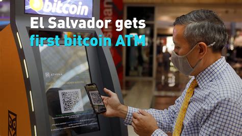 El Salvador gets first bitcoin ATM - CGTN