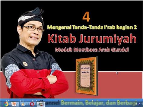 Belajar Jurumiah Mudah Membaca Kitab Gundul Tanda I Rab Bagian Youtube