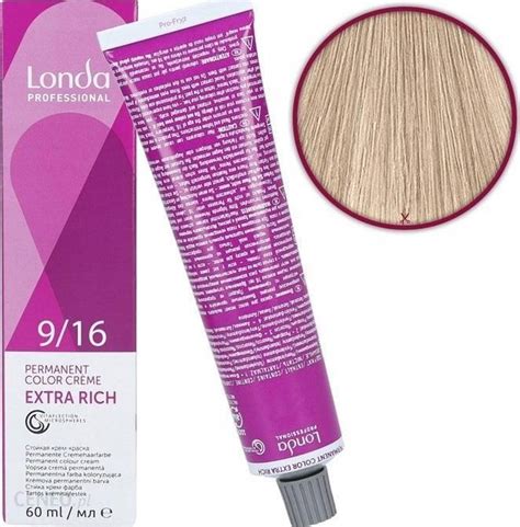 Londa Professional Farba Londacolor Permanent Hair Dye 9 16 Very Light