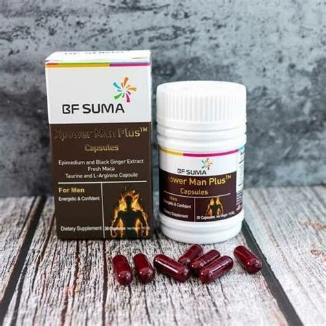 BF SUMA X POWER MAN CAPSULES Reapp Gh